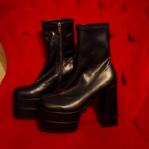 Lamoda platform ankle boot